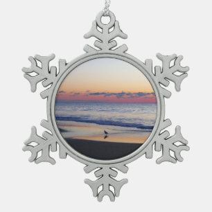 Adorno De Peltre Tipo Copo De Nieve Bethany Beach Sunrise I