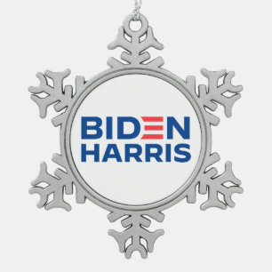 Adorno De Peltre Tipo Copo De Nieve Biden Harris