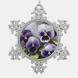 Adorno De Peltre Tipo Copo De Nieve Bonito púrpura pintura acuarela