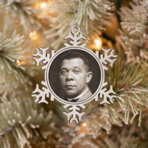 Adorno De Peltre Tipo Copo De Nieve Booker Washington: Educador afroamericano