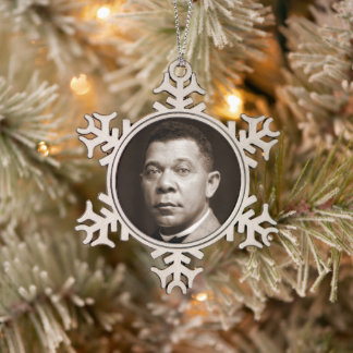 Adorno De Peltre Tipo Copo De Nieve Booker Washington: Educador afroamericano