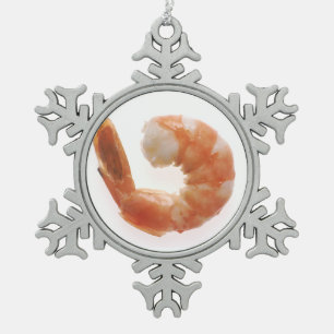 Adorno De Peltre Tipo Copo De Nieve Camarón cocido