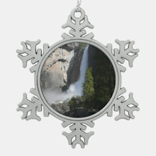Adorno De Peltre Tipo Copo De Nieve Cascada inferior de Yosemite en el sendero de la c