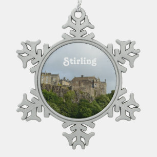 Adorno De Peltre Tipo Copo De Nieve Castillo Escocia de Stirling