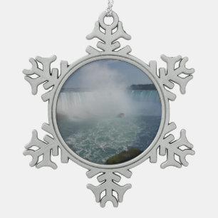 Adorno De Peltre Tipo Copo De Nieve Catarata Horseshoe en Niagara Falls