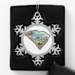 Adorno De Peltre Tipo Copo De Nieve Charleston Columbia South Carolina Myrtle Beach<br><div class="desc">El mapa de estado SC de estilo retro incluye los códigos de área 803, 843, 854 y mt agradable SC, Lake Wylie y Lake Hartwell. Así que si eres un turista o viajero de Carolina del Sur, y has ido a la playa de la locura, Columbia, ¡SC esto es para...</div>