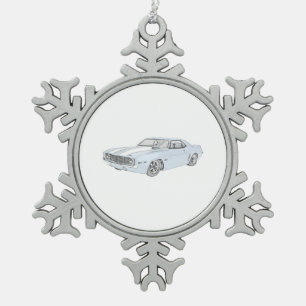 Adorno De Peltre Tipo Copo De Nieve Chevy Camaro 1969