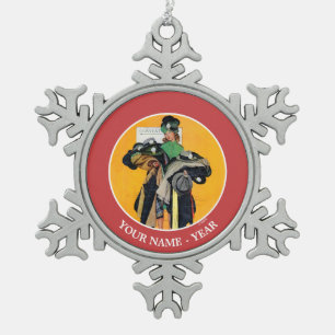 Adorno De Peltre Tipo Copo De Nieve Chica de Hatcheck