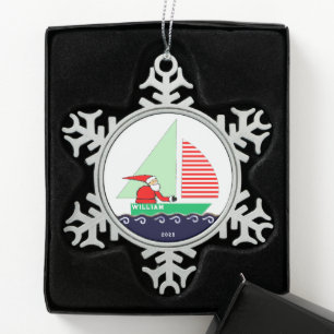 Adorno De Peltre Tipo Copo De Nieve Coleccionable de Navidad Navegando