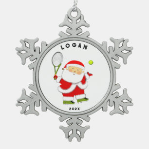 Adorno De Peltre Tipo Copo De Nieve Colectivo de Navidades de tenis 2023