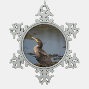 Adorno De Peltre Tipo Copo De Nieve Cormorán de doble pecho