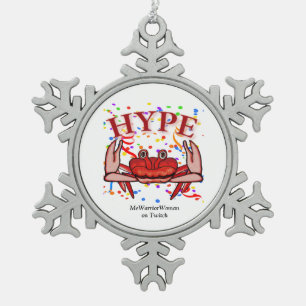 Adorno De Peltre Tipo Copo De Nieve Crab Hype, MeWarriorWoman en Twiter