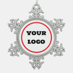 Adorno De Peltre Tipo Copo De Nieve Crear su propio LOGO Personalizado personalizado