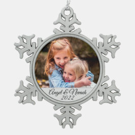 Adorno De Peltre Tipo Copo De Nieve Crear sus propios nombres de fotos