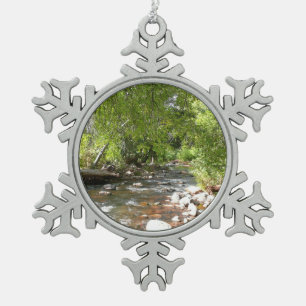 Adorno De Peltre Tipo Copo De Nieve Creek de roble II en la fotografía natural de Sedo