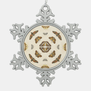 Adorno De Peltre Tipo Copo De Nieve Detalle de la placa VIII