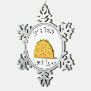 Adorno De Peltre Tipo Copo De Nieve Diseño Divertido de Comida