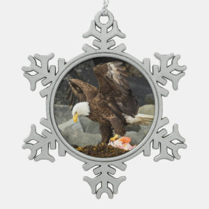 Adorno De Peltre Tipo Copo De Nieve El águila calva suprema