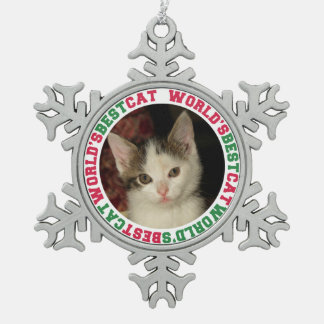 Adorno De Peltre Tipo Copo De Nieve El mejor mascota de navidades de fotografía person