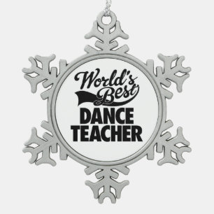 Adorno De Peltre Tipo Copo De Nieve El mejor profesor de la danza del mundo