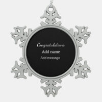 Enhorabuena agregar mensaje de nombre simple gradu