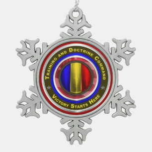 Adorno De Peltre Tipo Copo De Nieve Entrenamiento del ejército y comando de doctrina K