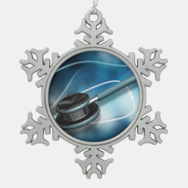 Adorno De Peltre Tipo Copo De Nieve Estetoscopios de las enfermeras