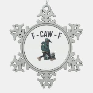 Adorno De Peltre Tipo Copo De Nieve Estilo básico casual esencial F Caw F
