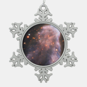 Adorno De Peltre Tipo Copo De Nieve Fantasma de Cassiopeia Nebula