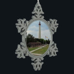 Adorno De Peltre Tipo Copo De Nieve Faro de Cape May<br><div class="desc">Faro de Cape May</div>