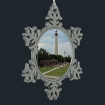 Adorno De Peltre Tipo Copo De Nieve Faro de Cape May<br><div class="desc">Faro de Cape May</div>