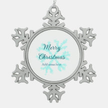 Feliz Navidad copos de nieve azul purpurina chispa