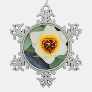 Adorno De Peltre Tipo Copo De Nieve Flor de tulipán