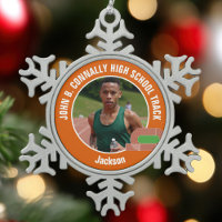 Foto de atletismo de Orange de atleta de escuela s