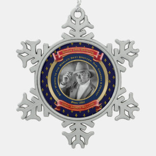 Adorno De Peltre Tipo Copo De Nieve Fotos de oro de cumpleaños número 60 de 60 de co