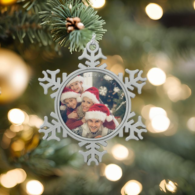 Adorno De Peltre Tipo Copo De Nieve Fotos navideñas de Feliz Snowflake (Subido por el creador)