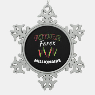 Adorno De Peltre Tipo Copo De Nieve Futuro inversor Forex Millionaire
