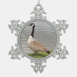 Adorno De Peltre Tipo Copo De Nieve Ganso de Canadá
