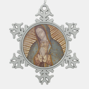 Adorno De Peltre Tipo Copo De Nieve Gloria A Mary