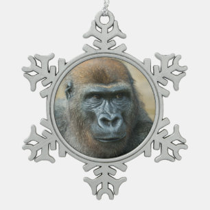 Adorno De Peltre Tipo Copo De Nieve Gorila