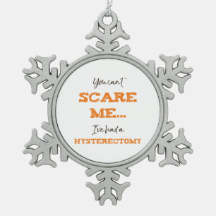 Adorno De Peltre Tipo Copo De Nieve Graciosa Histerectomía Recuperación de Cirugía