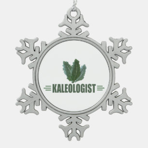Adorno De Peltre Tipo Copo De Nieve Gracioso Kale Lover