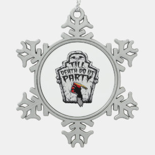Adorno De Peltre Tipo Copo De Nieve Hasta La Muerte, Fiesta Clásico De Nosotros Para H