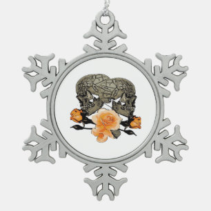 Adorno De Peltre Tipo Copo De Nieve Hasta Que La Muerte Nos Haga Un Diseño Gracioso Pa