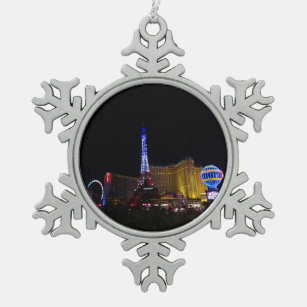 Adorno De Peltre Tipo Copo De Nieve Hotel Paris Las Vegas y Casino #6