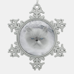 Adorno De Peltre Tipo Copo De Nieve Huracán Angry Cat 5
