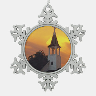 Adorno De Peltre Tipo Copo De Nieve Iglesia del país