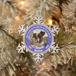 Adorno De Peltre Tipo Copo De Nieve Impresiones personalizadas de tela azul en memoria