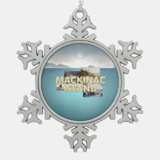 Adorno De Peltre Tipo Copo De Nieve Isla de ABH Mackinac
