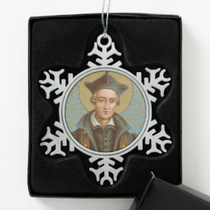 Adorno De Peltre Tipo Copo De Nieve Ivo de Kermartin (BK 015)